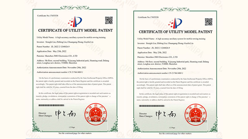 Double Success! JMO UK Granted 2 China Patents